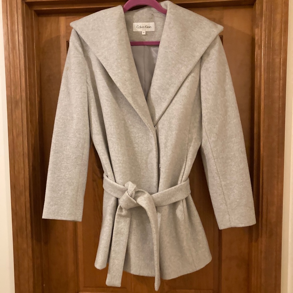 Calvin Klein Wrap Coat